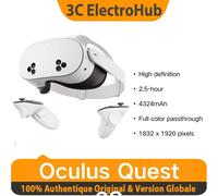Oculus Quest 3S Écran haute définition, fonction de vision directe en couleur, options de stockage de 128 Go et 256 Go, batteri 128GB