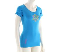 Ocun Bamboo T Meadow Femmes T-shirt XS Bleu