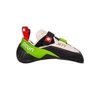 Ocun - Chaussons d'escalade - Jett Qc Grey/Green - Taille 7,5 UK - Blanc Blanc 7,5 UK