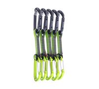 Ensemble express Ocún Faucon QD combiné Pennsylvanie 16mm 10cm - 5 pack vert