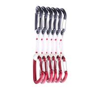 Ocun Hawk QD-Draht Bio-Dyn-Ring 15mm 6er Set de boucles express 10 Rouge