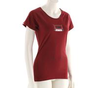 Ocun Raglan Femmes T-shirt S Rouge foncé
