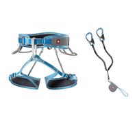 Ocun - Via Ferrata Twist Tech Eco Captur Lite Swivel Set - Kit d'escalade - M-L - grey / blue