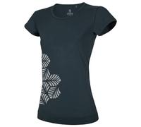 Ocun - Women's Classic T Leafs - T-shirt - XS - anthracite obsidian