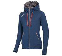 Ocun - Women's Hoodie Zipper - Sweat à capuche - S - blue opal / silverscone