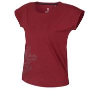 Ocun - Women's Kimo T Leafs - T-shirt - XL - red oxblood