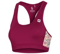 Brassière de sport femme Ocún Mistsy Bra rhododendron bordeaux L