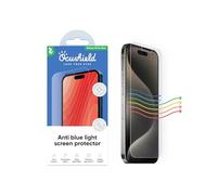 Ocushield Protection d'écran en verre trempé anti-lumière bleue pour iPhone 15 Pro Max (6,7") - Protégez vos yeux, réduisez les migraines et améliorez le sommeil