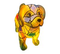 Ocuuer Cadeau de table à thème d'animaux tachés à LED Gift amusant pour les amoureux des animaux de compagnie (Labrador) (15 cm)