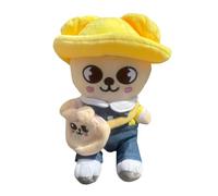 Ocuuer Jouet en Peluche de 15 x 20 cm avec Chapeau et Petit Sac à bandoulière pour Les Enfants Gift (Koala) (D)