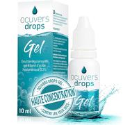 Ocuvers Eye Drops-Eye Drops For Dry Eye-Highly Dosed Drops 0.3% Hyaluronic Acid For Red,Irritated And Watery Eyes 10ml