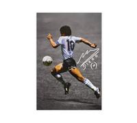 ocvdfss Diego Maradona Poster sur toile pour décoration murale de salon, chambre à coucher 30 x 45 cm