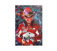 ocvdfss Michael Schumacher 1 affiche sur toile pour décoration murale de salon, chambre à coucher 30 x 45 cm