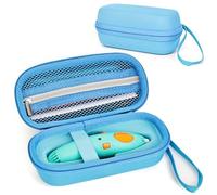 OCXLLEATLY Étui de rangement en EVA compatible avec 3Doodler Start+ Essentials (2024), sac de voyage pour recharges de stylos d'impression 3D et câble USB (bleu)