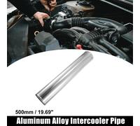 OD 3.5" Longueur 19.69" Tube Intercooler Tuyau Air Entrée Tube pour Voiture