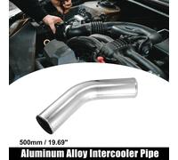 OD 4" Tube Intercooler Tuyau 45 Degré Air Entrée Tube pour Voiture