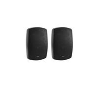 Od-8t haut-parleur mural 100v noir 2x