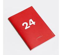 OD OCTÀGONDESIGN Big Monthly Planner 2024 - Format A4 - Rouge