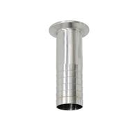OD19-51mm Hosetail Barb to 1.5" 2" Tri Clamp, 304 Stainless Steel Sanitary Pipe Fitting for Homebrew 100-200mm Length(150mm Legnth,OD38mm-TC50.5)