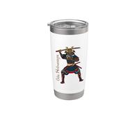 Oda Nobunaga - Guerrier samouraï Gobelet isotherme en acier inoxydable double paroi