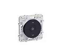 Schneider Electric - Interrupteur Odace - 3 boutons montée/descente/stop volet roulant - Anthracite