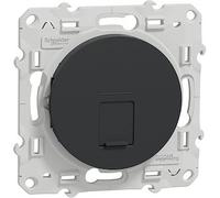 Odace - prise RJ45 cat.6 UTP - grade 1 à 2 (tél. + info.) - à vis - anthracite - SCHNEIDER ELECTRIC - S540471