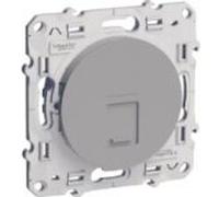 Odace prise rj45 grade 1 téléphone + informatique cat. 6 utp à vis schneider G