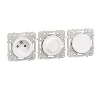 Odace - ProBox - blanc - 10VetV + 30PC + 41 plq 1P Styl + 1 PC USB-C offert - SCHNEIDER ELECTRIC - PFRB06