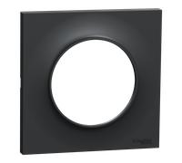Odace Styl - plaque 1 poste anthracite - SCHNEIDER ELECTRIC - S540702