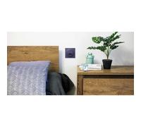 Odace Style plaque 1 poste bleu cobalt - S550702 - Schneider