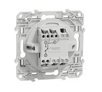 Schneider Electric - Odace, va-et-vient lumineux Blanc 10 A à vis LED orange 1,5 mA local. ou temoin - S520263