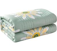 Odaima Couette D'été Très Légère,Couette Fine et Légère pour L'été,Couette D'été imprimée,Coton Lavé, Douce Et Confortable, Légère Et Respirante, Lavable en Machine(Color9,200x230cm/79x90in)