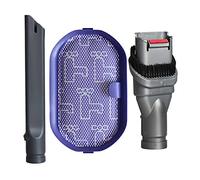 Odashen Kit de rechange 2 en 1 avec brosse combinée et suceur plat et filtre lavable pour aspirateur Dyson DC31 DC35 DC45 DC56 DC58 DC59 DC62