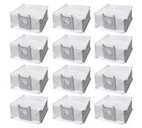 Odashen Lot de 12 sacs à poussière pour aspirateur robot Roidmi EVE Plus