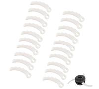Odashen Lot de 20 lames de rechange en plastique pour débroussailleuse Makita 198426-9 198383-1 DUR368AZ DUR369AZ DUR368LZ