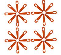 Odashen Lot de 32 lames en plastique pour coupe-bordures Stihl PolyCut 2-2