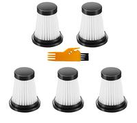 Odashen Lot de 5 filtres HEPA pour aspirateur sans fil MOOSOO K12, K12 Pro, K13 pour aspirateur sans fil Genius Invictus One 1.0 X7