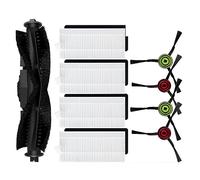 Odashen Lot de 9 accessoires de rechange pour aspirateur robot Lubluelu SG60 SL60D SL61, rouleau principal, brosse latérale, filtre HEPA