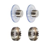 Odavom Porte-Savon Magnétique à Ventouse Pour Douche - Support Mural Aimanté (1/2/4pcs)