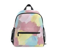 ODAWA Dreamy Strokes Sac à dos pour enfants avec étiquette nominative, sac à dos de 30,5 cm pour garçons et filles, Coups rêveurs, Small
