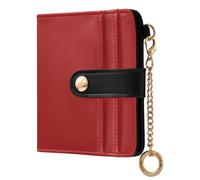 ODAWA Petit portefeuille pour femme Violet foncé, Brique réfractaire, one size