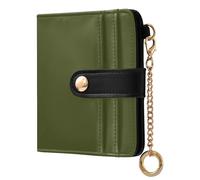 ODAWA Porte-cartes de crédit avec fenêtre pour carte d'identité, vert militaire, one size