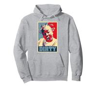 ODB OL Dirty Ba-ard Art Officiel de Propagande Hip Hop Sweat à Capuche, Unisexe pour Adultes, Gris Chiné, M