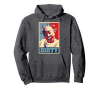 ODB OL Dirty Ba-ard Propaganda 90s Hip Hop Rap Icône Art Pop Sweat à Capuche, Unisexe pour Adultes, Chiné Foncé, XXL