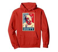 ODB OL Dirty Ba-ard Propaganda 90s Hip Hop Rap Icône Art Pop Sweat à Capuche, Unisexe pour Adultes, Rouge, M