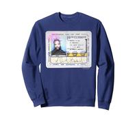 ODB OL Dirty Ba-Card ID Return 36 Chambers Brooklyn Zoo Raw Sweatshirt, Unisexe pour Adultes, Bleu Marine, XXL
