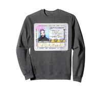 ODB OL Dirty Ba-Card ID Return 36 Chambers Brooklyn Zoo Raw Sweatshirt, Unisexe pour Adultes, Chiné Foncé, XXL