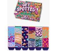 Odd Socks United Odd Socks Purple Spotty Ladies Socks 6 pack