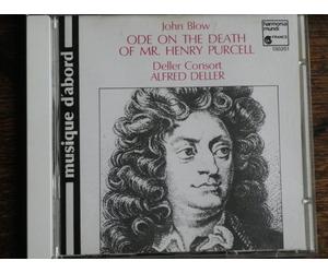 Ode Sur La Mort De H. Purcell, Ode Au Mariage Deller Consort, Dir. Deller