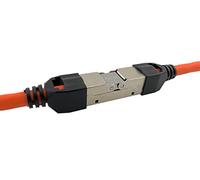 odedo Connecteur de câble CAT 6A/7 à assembler sur le terrain STP 10GE blindé, version mince, outil d'installation AWG 22-26, module de connexion, câble d'installation de câble de raccordement, câble